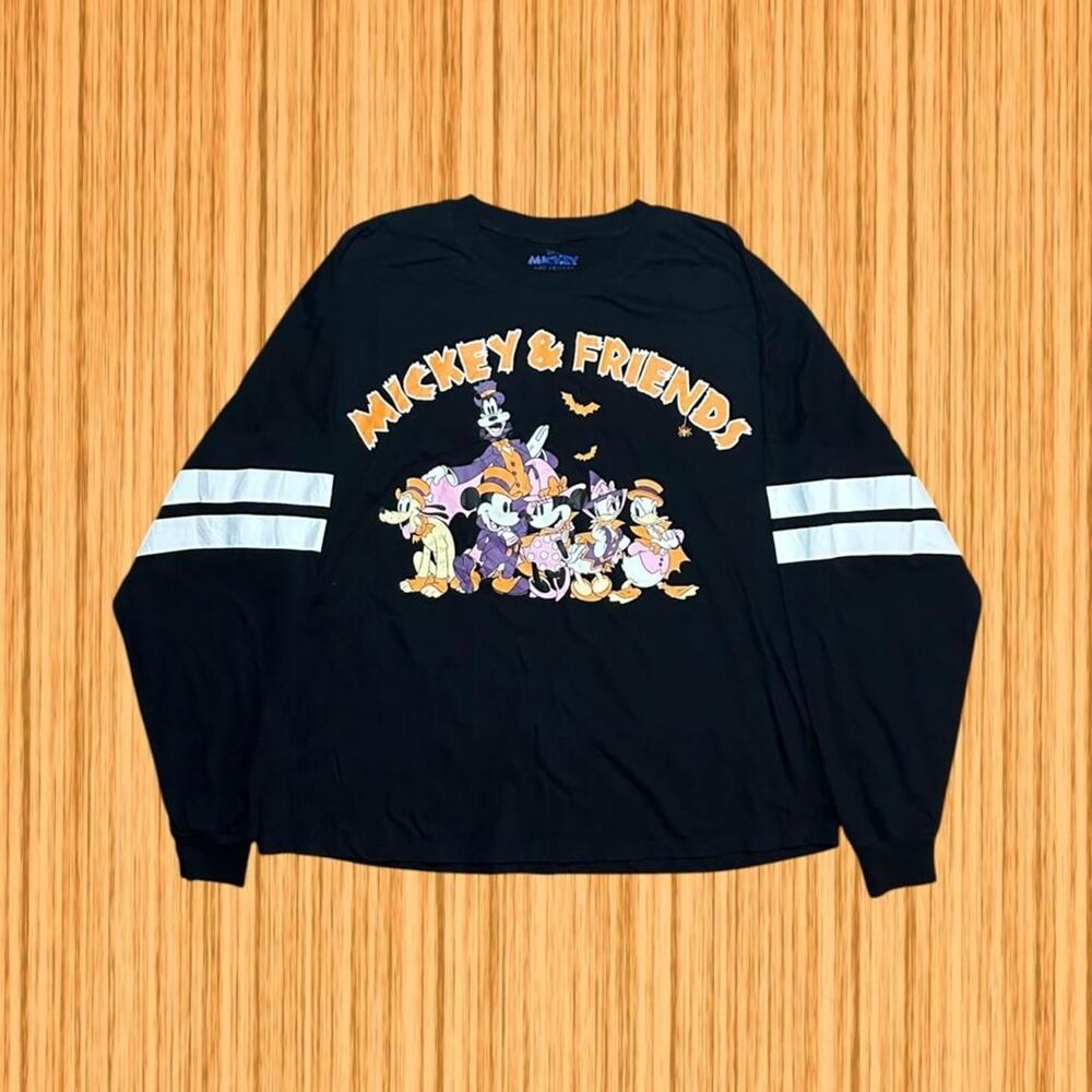 Disney Mickey & Friends Boo Crew Halloween Long Sleeve Shirt